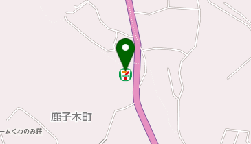 セブンイレブン 熊本鹿子木町店の地図画像