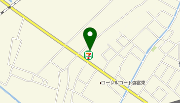 セブンイレブン 弥富佐古木店の地図画像