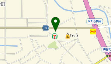 セブンイレブン 岡崎美合町店の地図画像