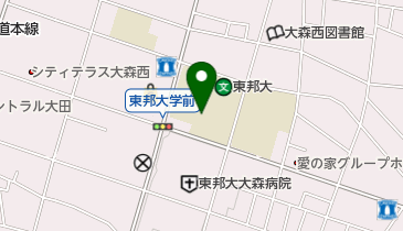 セブンイレブン 東邦大学大森キャンパス店の地図画像