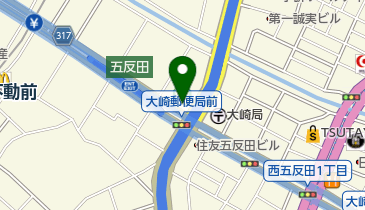 セブンイレブン 品川西五反田3丁目店の地図画像