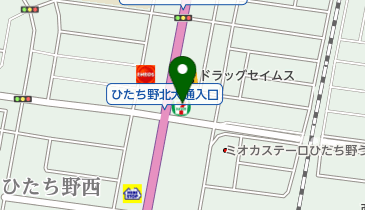 セブンイレブン 牛久ひたち野西3丁目店の地図画像