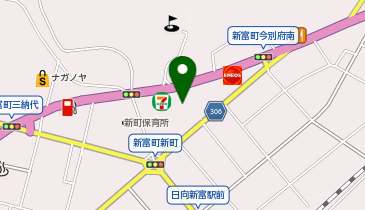 セブンイレブン 新富三納代店の地図画像