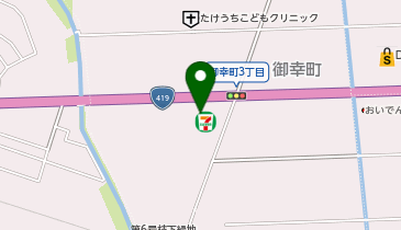 セブンイレブン 豊田市御幸町店の地図画像