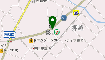 セブンイレブン 養老町押越店の地図画像