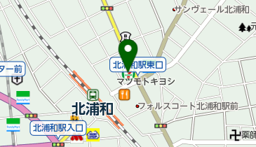 セブンイレブン 北浦和3丁目店の地図画像