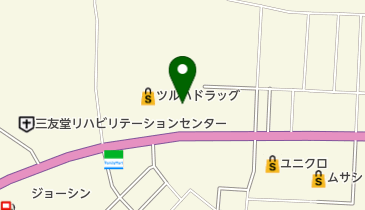 セブン銀行 ヨークベニマル 成島店 共同出張所の地図画像