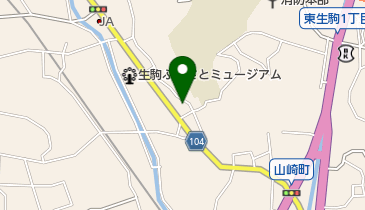 セブンイレブン 生駒山崎町店の地図画像