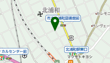 セブンイレブン 北浦和駅東店の地図画像