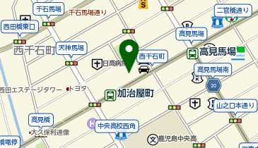 セブンイレブン 鹿児島西千石町店の地図画像