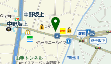 セブンイレブン 中野中央1丁目東店の地図画像