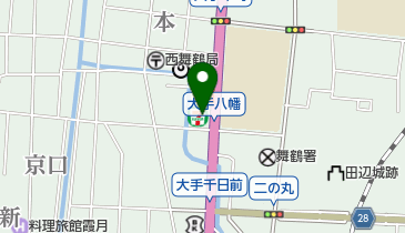 セブンイレブン 舞鶴北田辺店の地図画像
