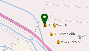 セブン銀行 ヨークベニマル 涌谷店 共同出張所の地図画像