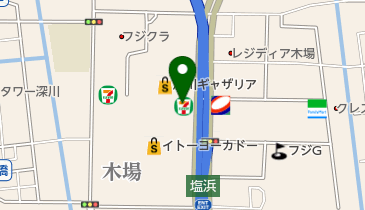 セブンイレブン 江東木場1丁目店の地図画像