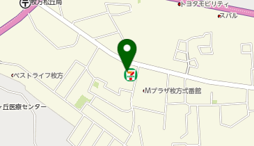 セブンイレブン 枚方池之宮2丁目店の地図画像