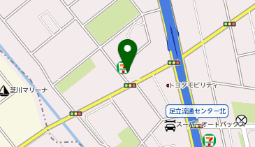 セブンイレブン 足立入谷8丁目店の地図画像