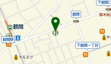 セブンイレブン 大和鶴間駅東口店の地図画像
