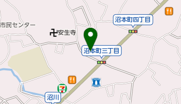 セブンイレブン 小倉沼本町店の地図画像