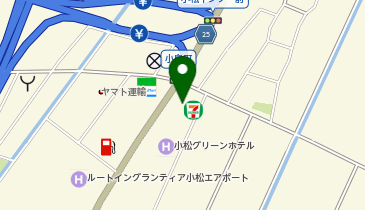 セブンイレブン 小松インター店の地図画像