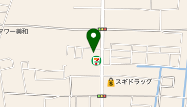 セブンイレブン あま木田店の地図画像