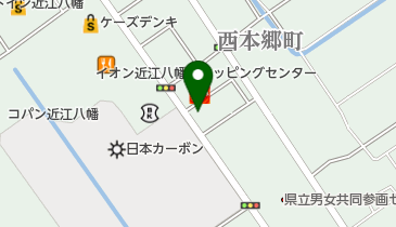 セブンイレブン 近江八幡駅南店の地図画像