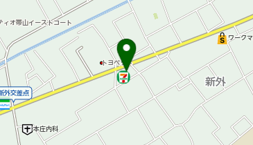 セブンイレブン 熊本新外3丁目店の地図画像