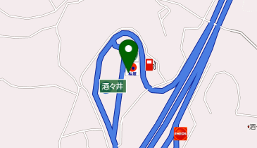 セブン銀行 東関東自動車道 酒々井パーキングエリア 下り 共同出張所の地図画像