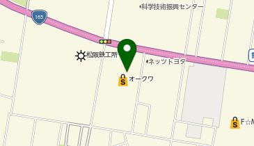 セブン銀行 オークワ 津高茶屋店 共同出張所の地図画像