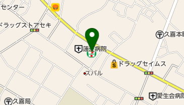 セブンイレブン 久喜本町1丁目店の地図画像