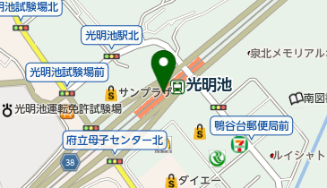セブンイレブン 南海光明池駅店の地図画像