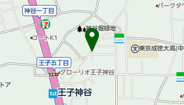 セブンイレブン 北区王子5丁目店の地図画像