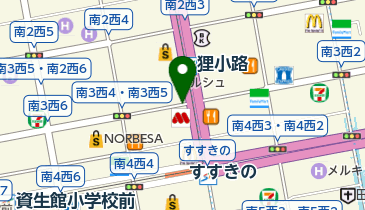 セブン銀行 さっぽろ地下街ポールタウン 共同出張所の地図画像