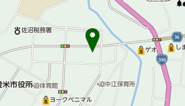 セブンイレブン 佐沼中江店の地図画像