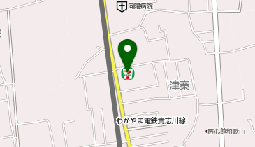 セブンイレブン 和歌山津秦店の地図画像
