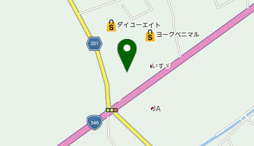 セブン銀行 ヨークベニマル 登米中田店 共同出張所の地図画像