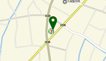 セブンイレブン 藤岡鮎川店の地図画像