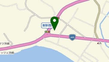 セブンイレブン 名護屋部店の地図画像