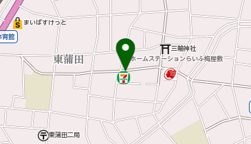 セブンイレブン 大田区大森中3丁目店の地図画像