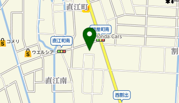 セブンイレブン 金沢直江町店の地図画像