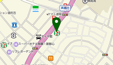 セブンイレブン 那覇真嘉比2丁目店の地図画像