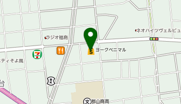 セブン銀行 ヨークベニマル 菜根店 共同出張所の地図画像