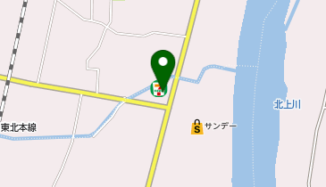 セブンイレブン 花巻石鳥谷八幡店の地図画像