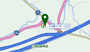 セブンイレブン 三原久井インター店の地図画像