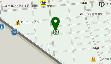 セブンイレブン ひたちなか大成町店の地図画像