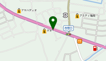 セブンイレブン 亀岡中矢田店の地図画像