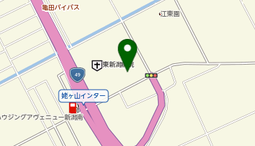 セブンイレブン 新潟姥ケ山インター店の地図画像