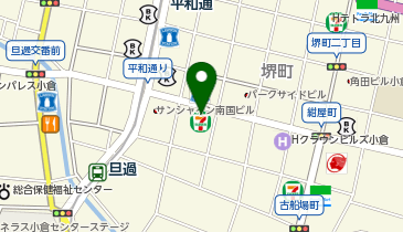 セブンイレブン 小倉紺屋町店の地図画像
