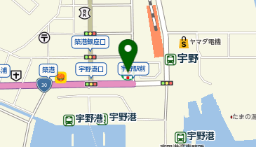 セブンイレブン 玉野宇野駅前店の地図画像