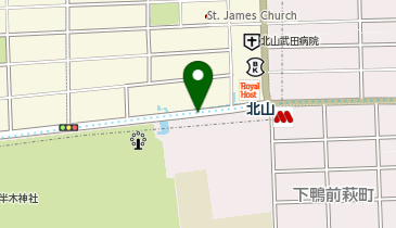 セブン銀行 京都市営地下鉄 烏丸線 北山駅 共同出張所の地図画像