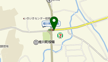 セブンイレブン 桂川町役場前店の地図画像